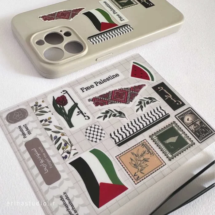 برگه استیکر فلسطین سری 2